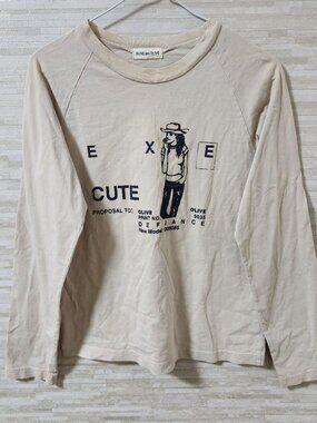 Olover Long Sleeve Cut and Sew Print Cotton